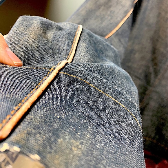 Light Fade Denim Classic/ Formal Jacket - Picture 9 of 14